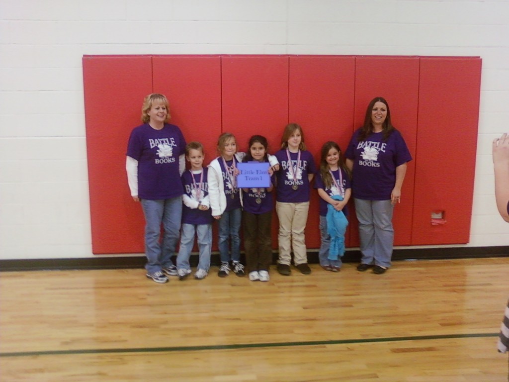 Battle of the books team.