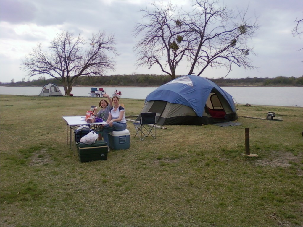 Great day for camping.