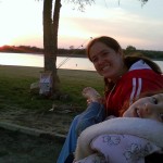 Sunset, Katie and Brenda.