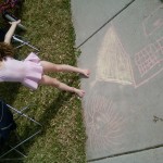 Katie sidewalk art.
