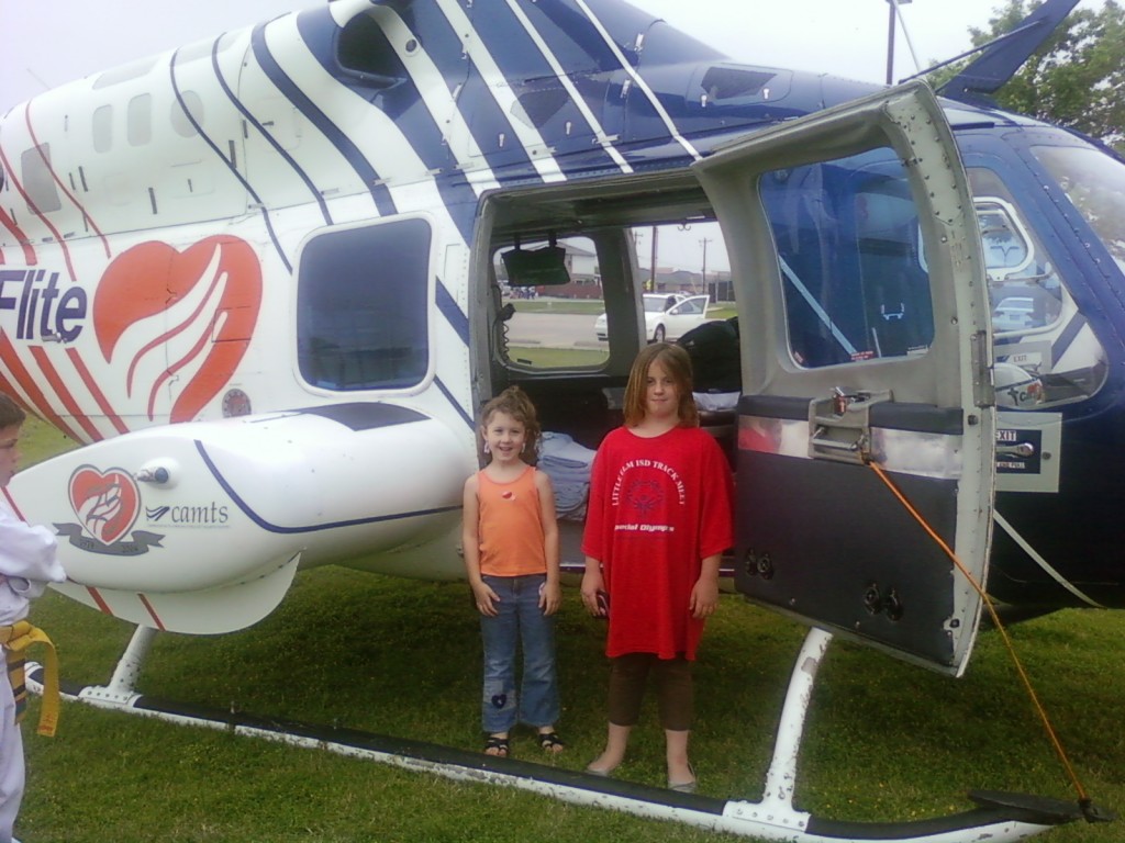 Checking out the Helo.