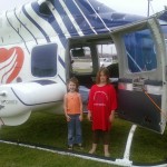 Checking out the Helo.