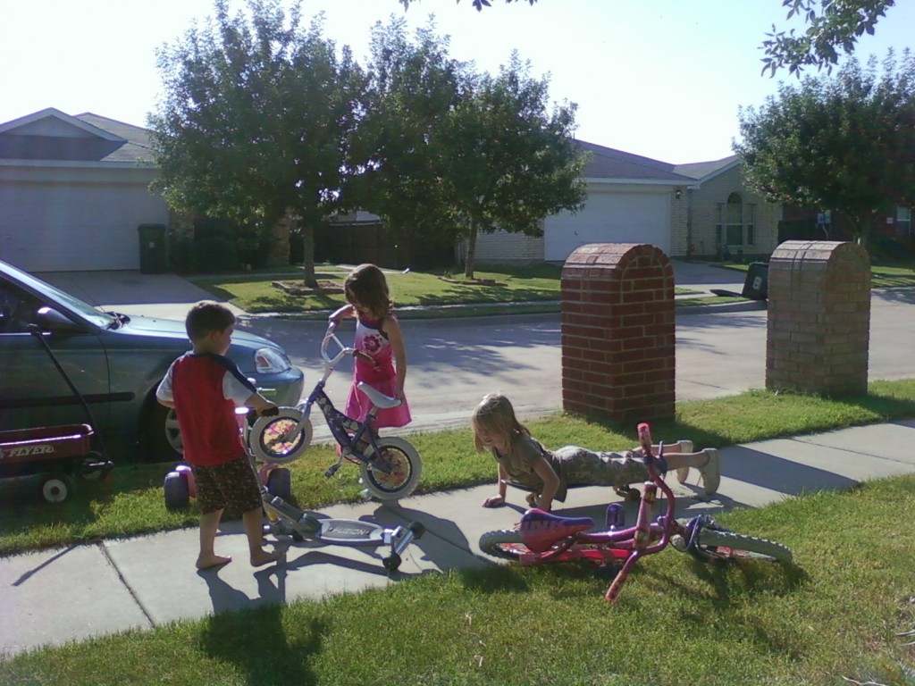 Conner, Katie, and Shelby.