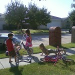 Conner, Katie, and Shelby.