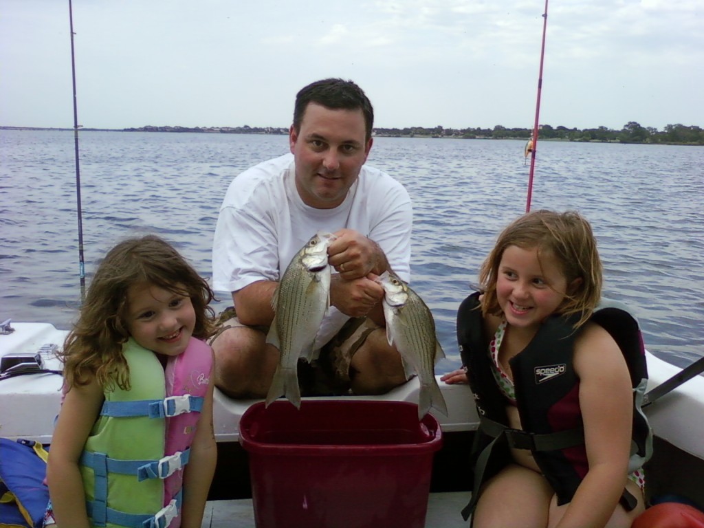 My fishing girls.