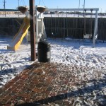 Xmas Day, Backyard Snow.