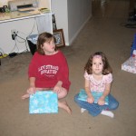 Jamie and Katie xmas eve presents.